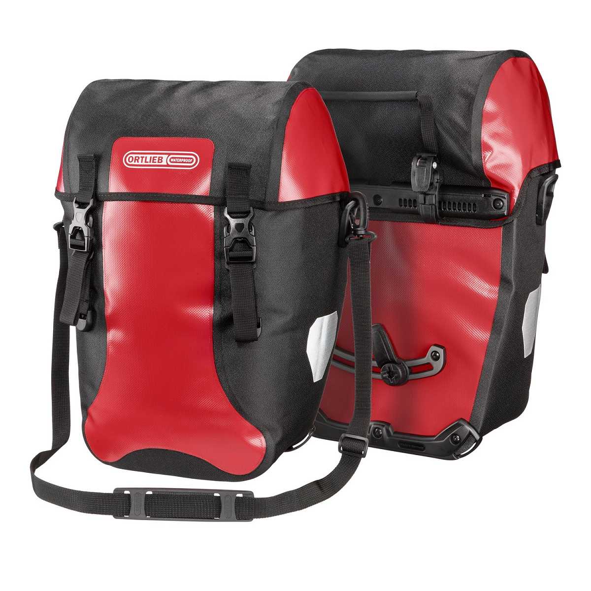 Ortlieb F2601 Bike Packer Classic Arka Çanta Siyah-Kırmızı