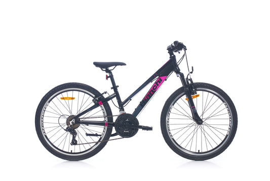 Bianchi JM00243 24 Jant V Fren Dağ Bisikleti (Siyah Eflatun)