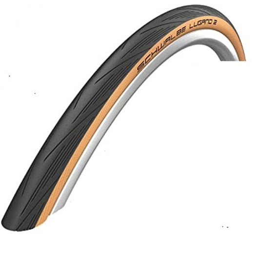 Dış Lastik 700x25 Schwalbe Lugano II Korumalı Amber Yanaklı