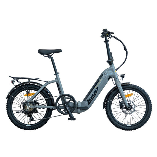Loop Urban 20 Jant Elektrikli Katlanır Bisiklet (Nardo Gri-Siyah-Sarı)