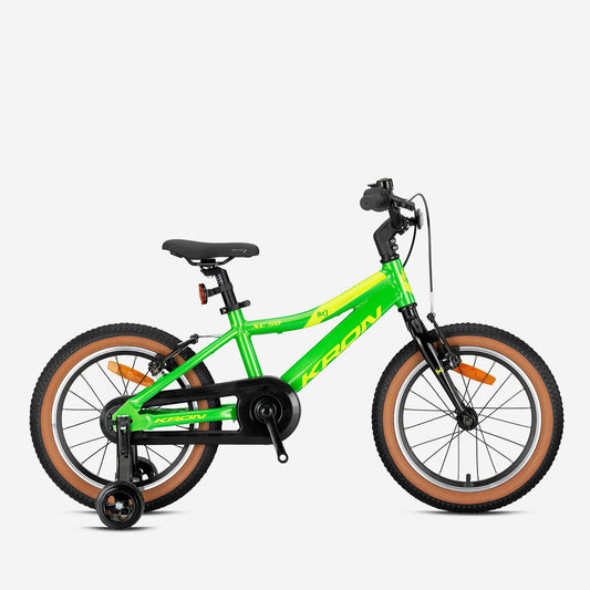 Kron Xc50 16 Jant V Fren Çocuk Bisikleti (Parlak Yeşil-Sarı)