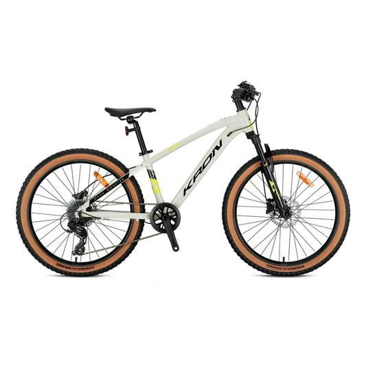 Kron Xc 100 24 Jant Dağ Bisikleti Hd (Bej-Neon Sarı-Siyah)