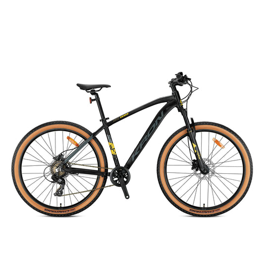 Kron Xc 100 24 Jant Dağ Bisikleti Hd (Mat Siyah-Sarı-Füme)