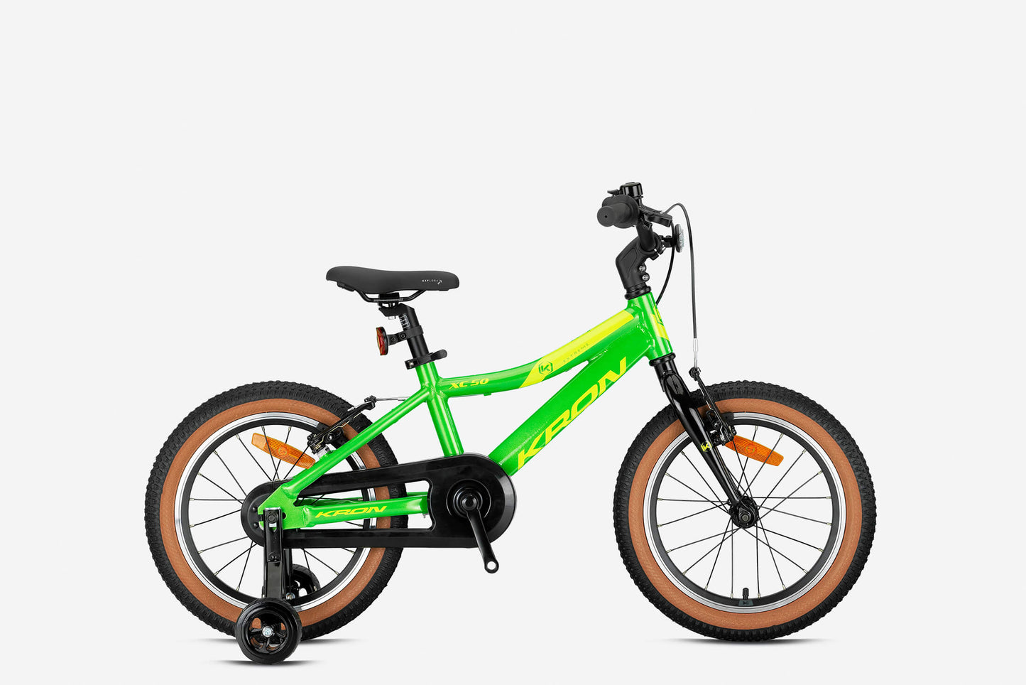 Kron Xc50 20 Jant V Fren Çocuk Bisikleti (Parlak Yeşil- Sarı)